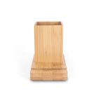 ERWIN. Íróasztalkészlet mobiltelefon-tartóval és pohárral