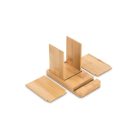 ERWIN. Íróasztalkészlet mobiltelefon-tartóval és pohárral