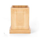 ERWIN. Íróasztalkészlet mobiltelefon-tartóval és pohárral