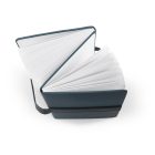 SANDERSON. A5-ös jegyzettömb PU (50%-ban újrahasznosított), két blokkal: vonalas és sima oldalakkal