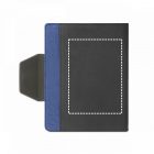RUSSEL. PU és poliészter szövet borító A5 jegyzetfüzettel