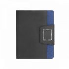 RUSSEL. PU és poliészter szövet borító A5 jegyzetfüzettel