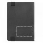 SHAKESPEARE. A5-ös jegyzettömb PU-ből, sima elefántcsont színű lapokkal