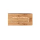 BURDOCK. Bambusz teás doboz 4 rekesszel és mágneszárral