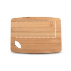 CAPPERO. Bambusz deszka és sajtkés készlet