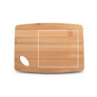 CAPPERO. Bambusz deszka és sajtkés készlet