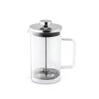 JENSON. Kávéfőző boroszilikát üvegből és rozsdamentes acélból 600 ml