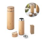 SOW. Bambusz és rozsdamentes acél termosz 440 mL