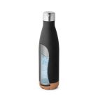 SOLBERG. Rozsdamentes acél termosz és parafa talp 560 ml