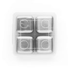 GLACIER. Újrafelhasználható rozsdamentes acél kockák készlete