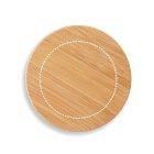 LAUDA. Bögre 90%-ban újrahasznosított rozsdamentes acélból, bambuszfedéllel 420 mL