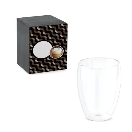 MACHIATO CUP. Boroszilikát üvegpohár 350 ml