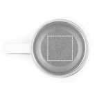 COMANECI. Duplafalú rozsdamentes acél palack (90%-ban újrahasznosított) matt kivitelben 490 ml