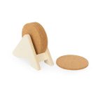 PLYCORK. Rétegelt lemez állvány 6 parafa alátéttel