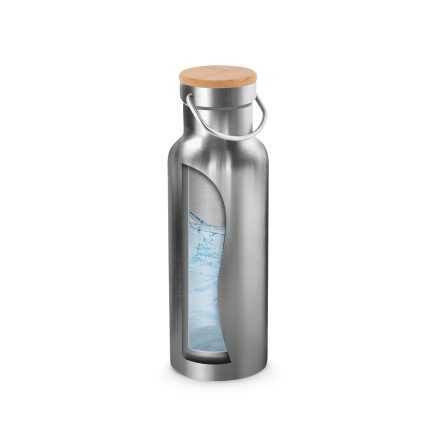 RAGNAR. Vákuumszigetelt rozsdamentes acél (36%-ban újrahasznosított) palack 570 ml