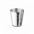 NOVAK. Rozsdamentes acél palack és pohár készlet 200 ml