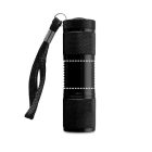 FLASHY. 9 LED-es alumínium zseblámpa fogantyúval