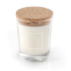 ZEN 180. Aromás gyertya parafa fedelű üvegpohárban 180 g