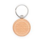 STEWIE ROUND. Kerek kulcstartó bükkfából