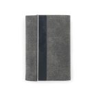 VAUGHN. Készlet, amely egy kártyatartóból és egy kulcstartóból áll, mindkettő fémből és újrahasznosított poliészterből (30% rPET)