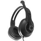 KILBY. Állítható fejhallgató mikrofonnal, ABS és PP anyagból