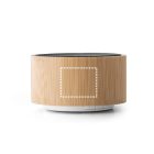 ARBER. Hordozható 3W-os hangszóró 2 órás akkumulátoros üzemidővel bambuszból és ABS-ből