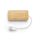 MOSER. HUB 2 USB-A és 1 USB-C porttal bambuszból