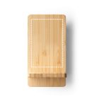 LANGE. Okostelefon tartó 15W-os gyors vezeték nélküli töltővel bambuszból