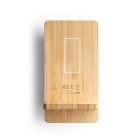 LANGE. Okostelefon tartó 15W-os gyors vezeték nélküli töltővel bambuszból