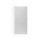 CLERK. 8.000 mAh kapacitású power bank napelemmel 100%-ban újrahasznosított alumíniumból