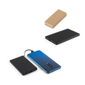   WIGNER. Power bank 4.000 mAh újrahasznosított ABS-ből (100% rABS)