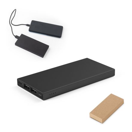 DOROTHY 5. 5.000 mAh kapacitású power bank újrahasznosított lumínium (100%-ban rAL)
