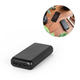   LEAKEY 20. Power bank 20'000 mAh újrahasznosított ABS-ből (100% rABS)