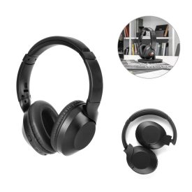   HENDRIX. Összecsukható vezeték nélküli fejhallgató 20 órás akkumulátoros üzemidővel újrahasznosított ABS-ből (100% rABS)