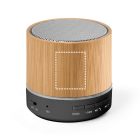 RE-GLASHOW. 3W-os hordozható hangszóró 4 óra 30 perces akkumulátor-üzemidővel újrahasznosított ABS-ből (100% rABS)