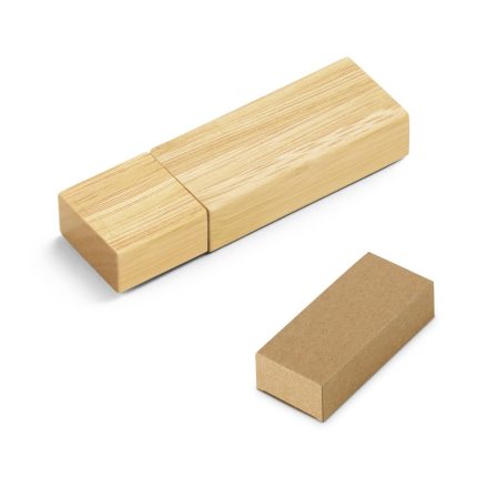 VENTER 16GB. 16 GB-os bambusz USB flash meghajtó