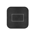 CAROLINE. Szupergyors 15W-os vezeték nélküli töltő HUB 2 USB-A porttal újrahasznosított ABS-ből (100% rABS)