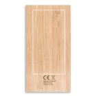 FITCH. Power bank 5.000 mAh 5W-os vezeték nélküli töltővel bambusz