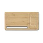 MOTT. Asztali rendszerező 15W-os vezeték nélküli töltővel bambuszból és ABS-ből