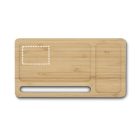 MOTT. Asztali rendszerező 15W-os vezeték nélküli töltővel bambuszból és ABS-ből