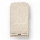 ENGLERT. Okostelefon tartó 10W-os gyors vezeték nélküli töltővel újrahasznosított ABS-ből (100% rABS) és búzaszalma rost