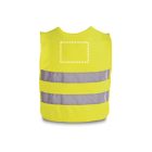 MIKE. 100% poliészter fényvisszaverő gyermekmellény