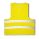 YELLOWSTONE. 100% poliészter láthatósági mellény