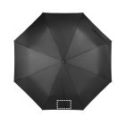 RIVER. Összecsukható 190T újrahasznosított poliészterből (100% rPET) pongee esernyő automatikus nyitással és zárással