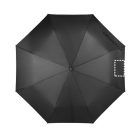 RIVER. Összecsukható 190T újrahasznosított poliészterből (100% rPET) pongee esernyő automatikus nyitással és zárással