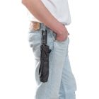 GUSTAVO. Újrahasznosított poliészterből (100% rPET) 190T pongyola esernyő automatikus nyitással és zárással