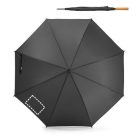 APOLO. Újrahasznosított poliészterből (100% rPET) pongee (nyersselyem) esernyő automatikus nyitással