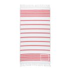 SARDENHA. Strandtörölköző pamutból (70%-ban újrahasznosított) és poliészterből (30%-ban újrahasznosított) (180 g/m²)