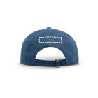 PHOEBE. Denim, pamut és poliészter sapka (300 g/m²)