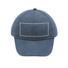 PHOEBE. Denim, pamut és poliészter sapka (300 g/m²)